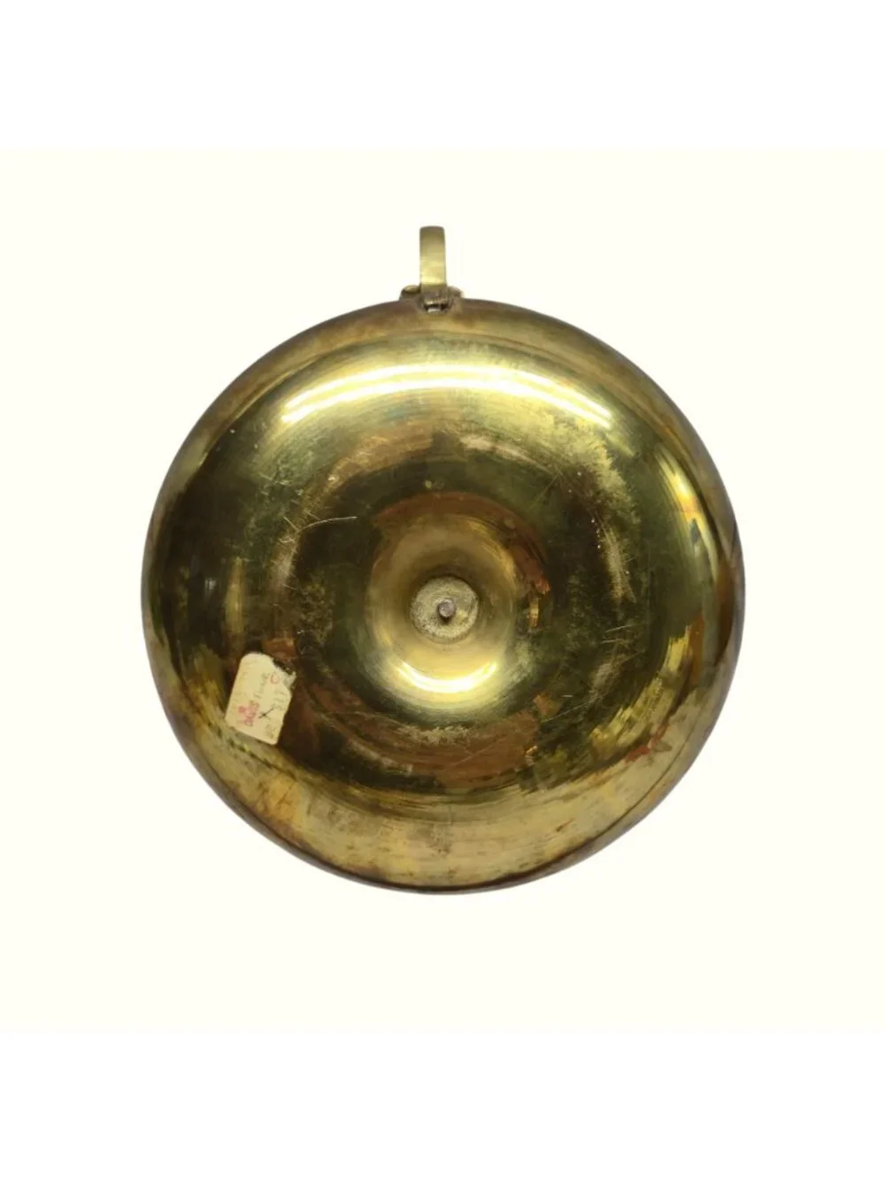 Vintage Brass Chamberstick Candle Holder Handle 8